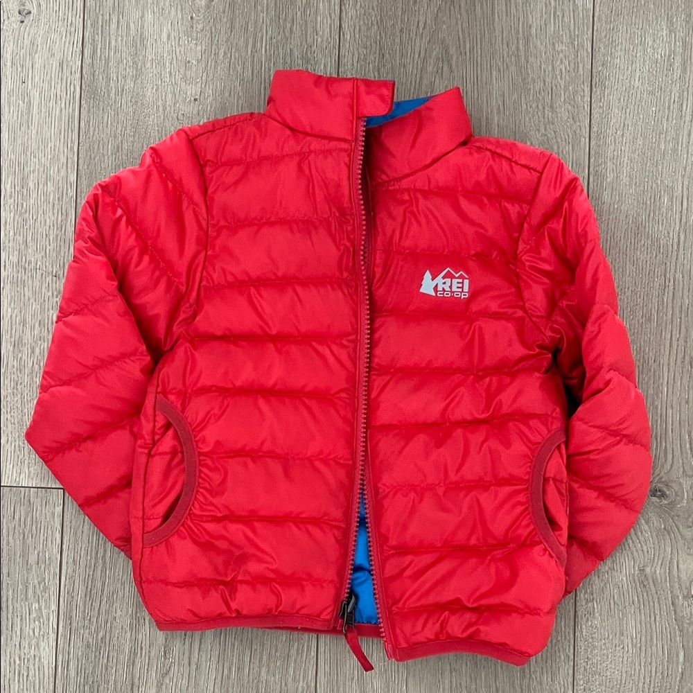REI 2T Crimson Puffer Jacket